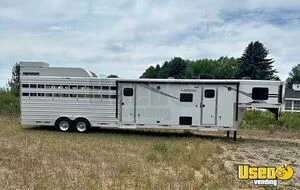 2025 45' Lakota Charger Stock Trailer with Living Quarters for Sale in Idaho!