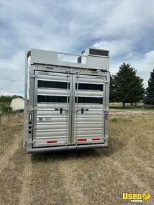 2025 Horse Trailer Stock Trailer With Living Quarters Restroom Idaho for Sale