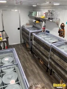 2025 Ice Cream Trailer Exterior Work Lights Florida for Sale