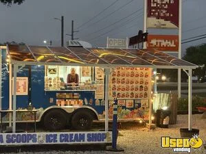 2025 Ice Cream Trailer Floor Drains Florida for Sale