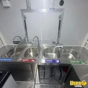 2025 Ice Cream Trailer Ice Cream Trailer Diamond Plated Aluminum Flooring Florida for Sale