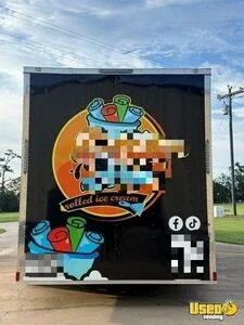 2025 Ice Cream Trailer Ice Cream Trailer Exterior Customer Counter Texas for Sale