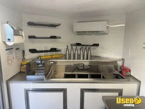 2025 Ice Cream Trailer Ice Cream Trailer Hand-washing Sink Texas for Sale