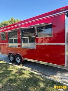 2025 Kitchen Concession Trailer New Build Food Trailer Air Conditioning Texas for Sale