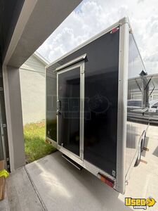 2025 Kitchen Food Trailer Diamond Plated Aluminum Flooring Florida for Sale