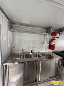 2025 Kitchen Food Trailer Exterior Customer Counter Florida for Sale