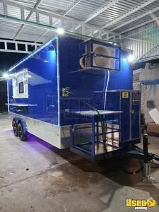 2025 8' x 18' Food Kitchen Concession Trailer Mobile Vending Unit for Sale in Colorado!