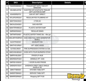 2025 Kitchen Food Trailer Kitchen Food Trailer Deep Freezer Louisiana for Sale