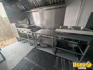 2025 Kitchen Food Trailer Kitchen Food Trailer Stainless Steel Wall Covers Colorado for Sale