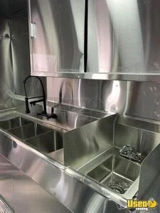 2025 Kitchen Food Trailer Prep Station Cooler California for Sale