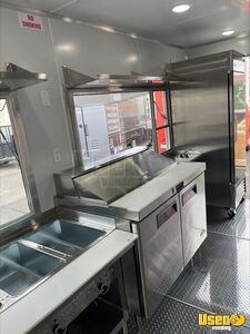 2025 Kitchen Food Trailer Prep Station Cooler California for Sale