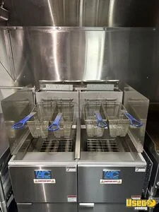 2025 Kitchen Food Trailer Prep Station Cooler Florida for Sale