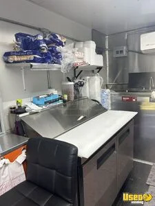 2025 Kitchen Food Trailer Reach-in Upright Cooler Texas for Sale