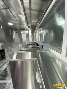 2025 Kitchen Food Trailer Stainless Steel Wall Covers California for Sale