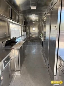 2025 Kitchen Food Trailer Stainless Steel Wall Covers California for Sale