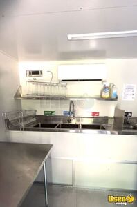 2025 Kitchen Food Trailer Stainless Steel Wall Covers Florida for Sale