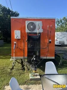 2025 Kitchen Food Trailer Stainless Steel Wall Covers Texas for Sale