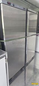 2025 Kitchen Food Trailer Upright Freezer Texas for Sale