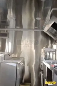 2025 Kitchen Food Trailers Concession Trailer Stainless Steel Wall Covers Florida for Sale