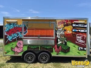 2025 Kitchen Trailer Kitchen Food Trailer Air Conditioning North Carolina for Sale