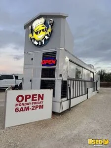 2025 Kitchen Trailer Kitchen Food Trailer Air Conditioning Texas for Sale