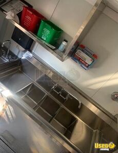 2025 Kitchen Trailer Kitchen Food Trailer Diamond Plated Aluminum Flooring California for Sale