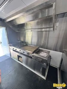 2025 Kitchen Trailer Kitchen Food Trailer Diamond Plated Aluminum Flooring Georgia for Sale