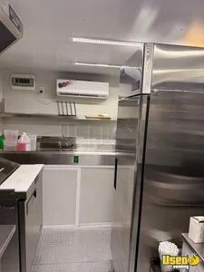 2025 Kitchen Trailer Kitchen Food Trailer Diamond Plated Aluminum Flooring Nevada for Sale