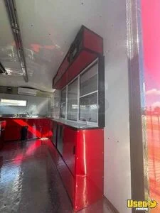 2025 Kitchen Trailer Kitchen Food Trailer Diamond Plated Aluminum Flooring New Jersey for Sale