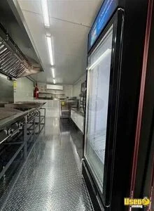 2025 Kitchen Trailer Kitchen Food Trailer Diamond Plated Aluminum Flooring Texas for Sale