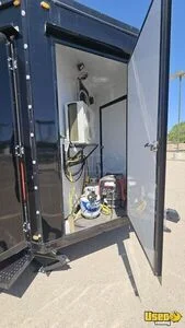 2025 Kitchen Trailer Kitchen Food Trailer Diamond Plated Aluminum Flooring Texas for Sale