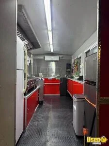 2025 Kitchen Trailer Kitchen Food Trailer Diamond Plated Aluminum Flooring Texas for Sale