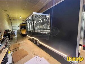 2025 Kitchen Trailer Kitchen Food Trailer Exterior Customer Counter British Columbia for Sale