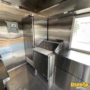 2025 Kitchen Trailer Kitchen Food Trailer Exterior Customer Counter Florida for Sale