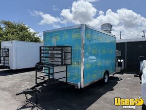 2025 Kitchen Trailer Kitchen Food Trailer Exterior Customer Counter Florida for Sale