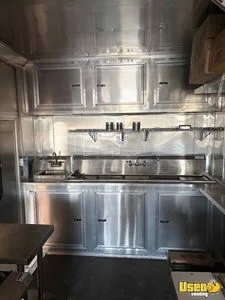 2025 Kitchen Trailer Kitchen Food Trailer Exterior Customer Counter Texas for Sale