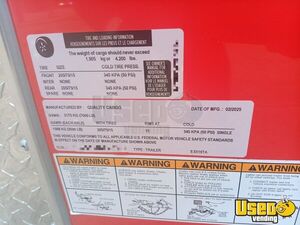 2025 Kitchen Trailer Kitchen Food Trailer Fire Extinguisher Texas for Sale