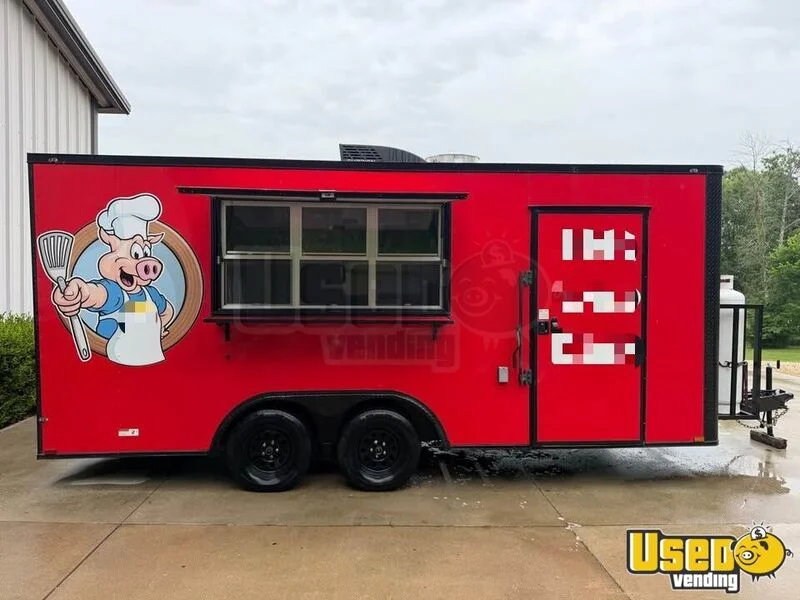 2025 Kitchen Trailer Kitchen Food Trailer Missouri for Sale
