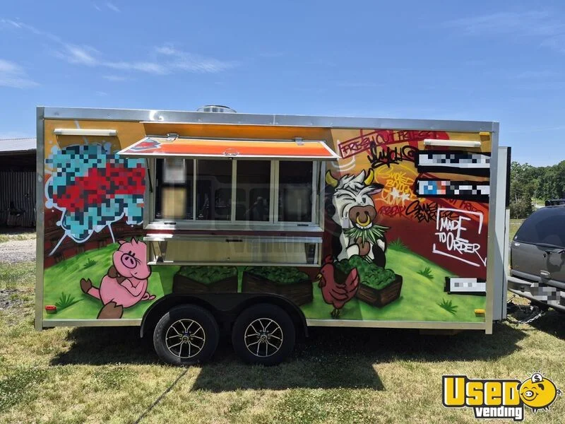 2025 Kitchen Trailer Kitchen Food Trailer North Carolina for Sale