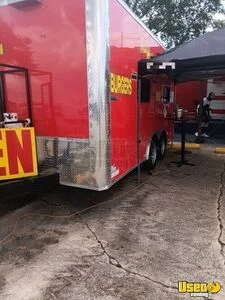 2025 Kitchen Trailer Kitchen Food Trailer Refrigerator Texas for Sale