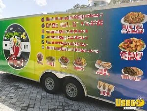 2025 Kitchen Trailer Kitchen Food Trailer Removable Trailer Hitch Florida Gas Engine for Sale