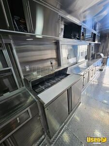 2025 Kitchen Trailer Kitchen Food Trailer Stainless Steel Wall Covers California for Sale