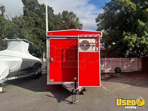 2025 Kitchen Trailer Kitchen Food Trailer Stainless Steel Wall Covers Florida for Sale