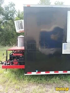 2025 Kitchen Trailer Kitchen Food Trailer Stainless Steel Wall Covers Florida for Sale