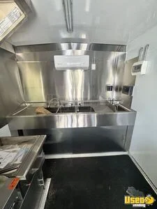 2025 Kitchen Trailer Kitchen Food Trailer Stainless Steel Wall Covers Georgia for Sale