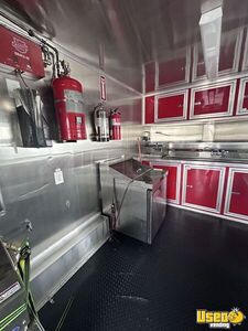 2025 Kitchen Trailer Kitchen Food Trailer Stainless Steel Wall Covers Indiana for Sale