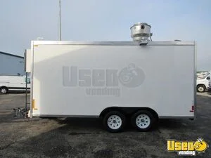 2025 Kitchen Trailer Kitchen Food Trailer Stainless Steel Wall Covers Ohio for Sale