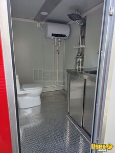 2025 Kitchen Trailer Kitchen Food Trailer Upright Freezer Florida for Sale