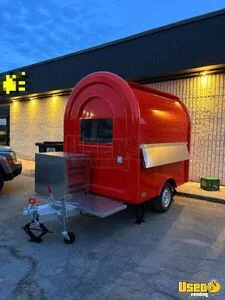 2025 Kjs-x400 Concession Trailer Stainless Steel Wall Covers Ontario for Sale