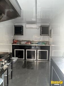 2025 Lstr Kitchen Food Trailer Diamond Plated Aluminum Flooring Texas for Sale